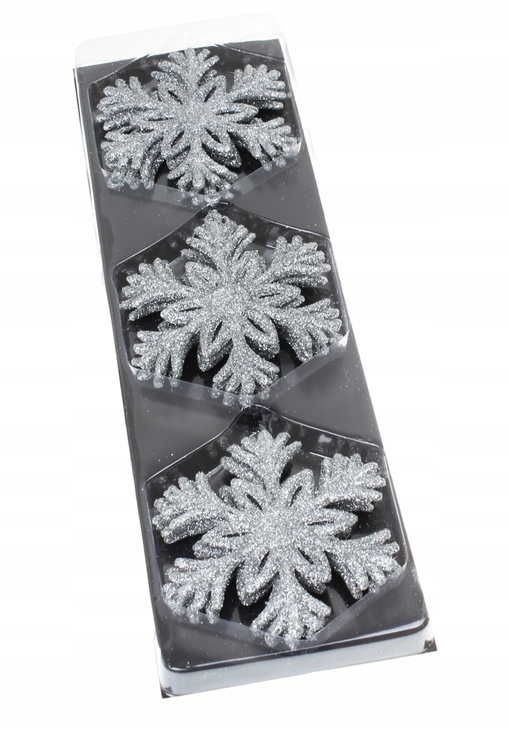 

Srebrne Zawieszki Choinkę Śnieżynki Gwiazdki 9SZT