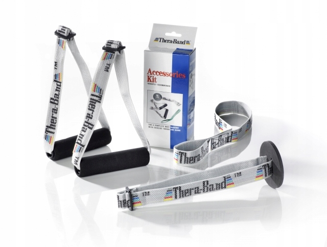 KOMPLET UCHWYTÓW UCHWYTY THERA-BAND 3 RODZAJE