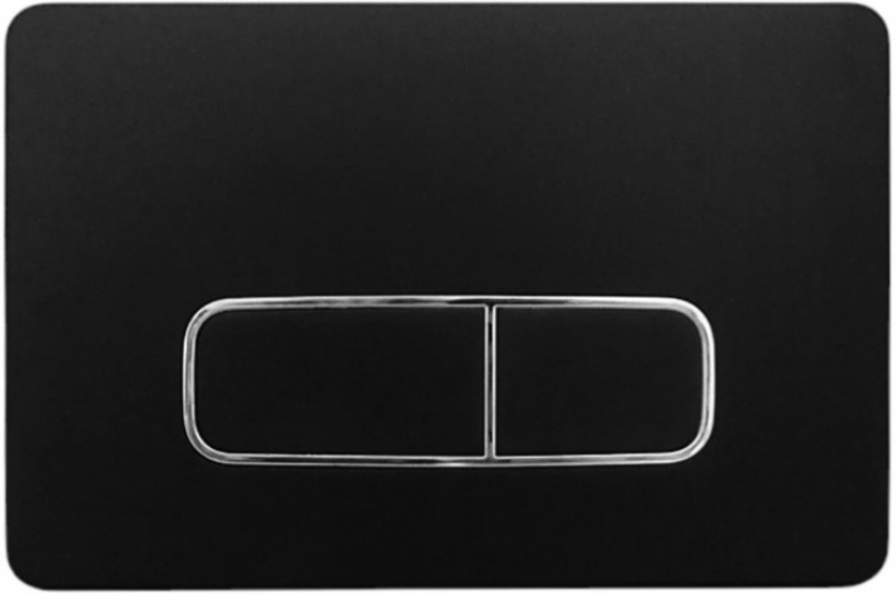 Wc splachovací tlačítko Moh černé matné pro stojan Geberit Sigma UP320 UP720