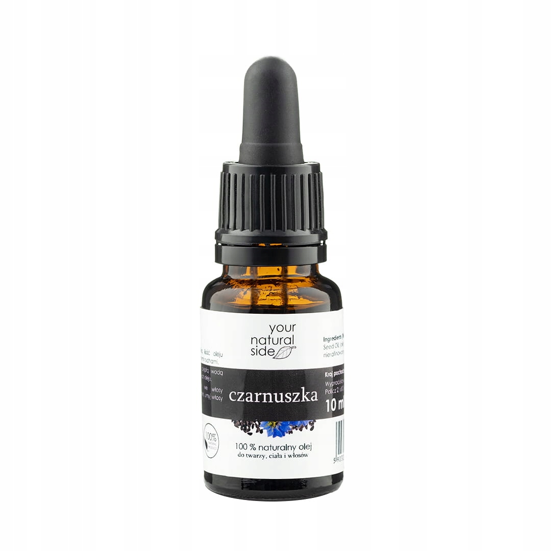 

Olej z Czarnuszki nierafinowany 100% 10 ml