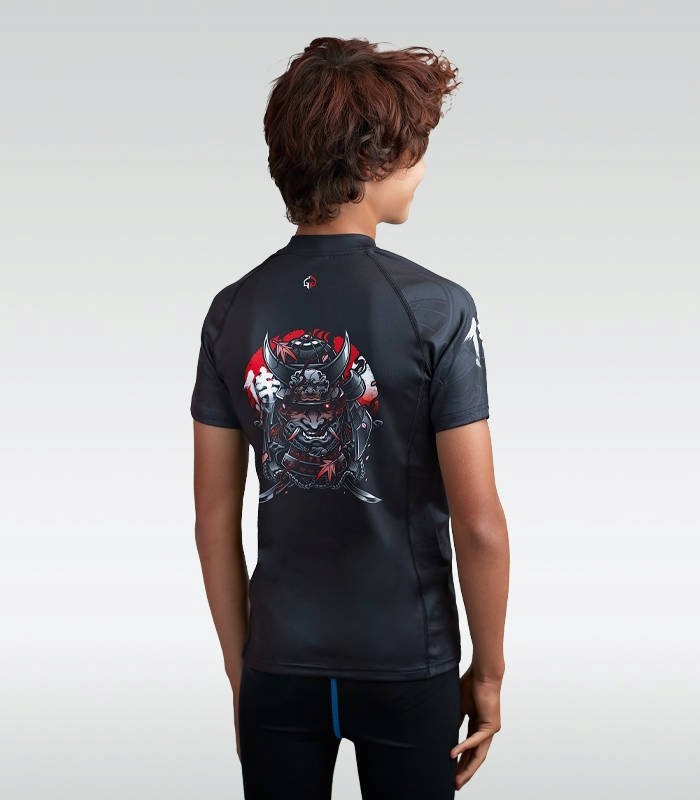 Rashguard dziecięcy Samurai 2.0 Kids krótki rękaw 146 cm Ground Game