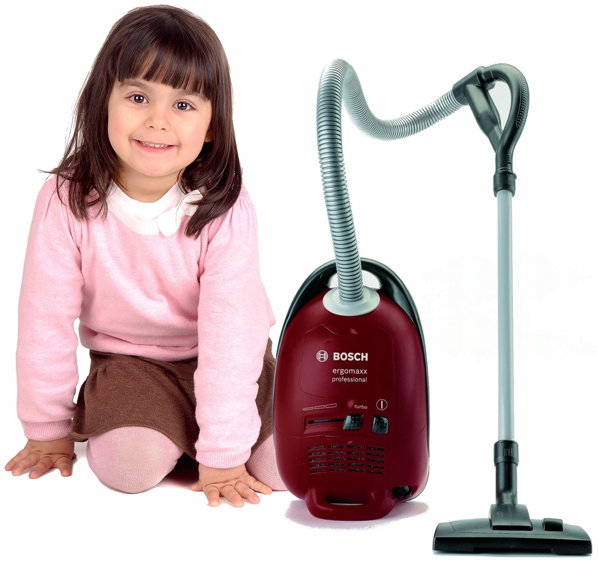 ODKURZACZ BOSCH DLA DZIECI CZERWONY Z DŹWIĘKIEM KLEIN Kod producenta 6828