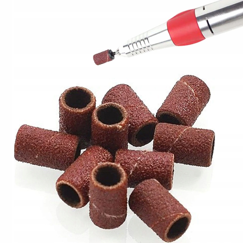 

10x Frez Ścierny Nakładka Kapturki do Frezarka #80