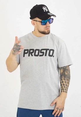 Tričko Prosto Oversize Big Log šedé