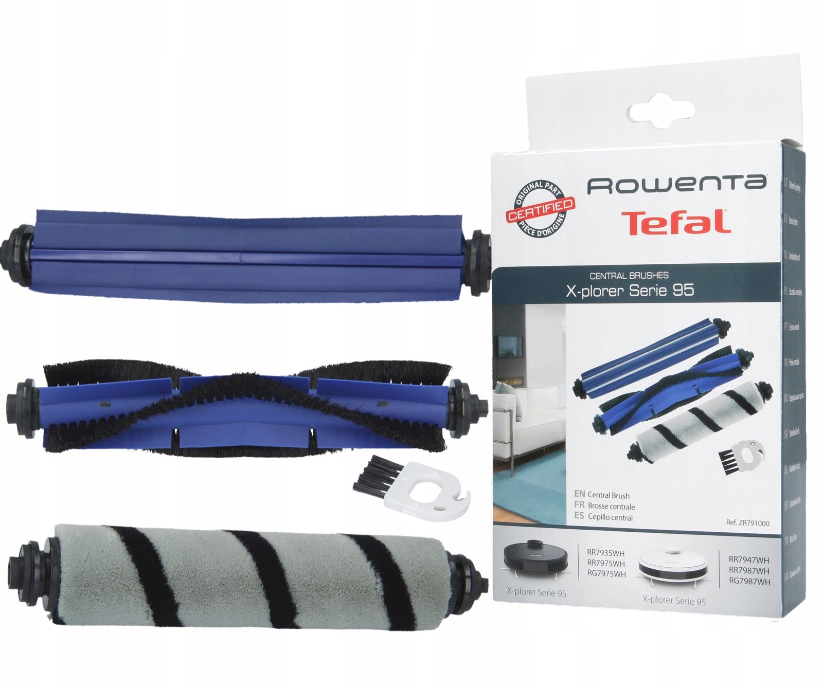 

Szczotki Główne Robota Tefal X-plorer S95