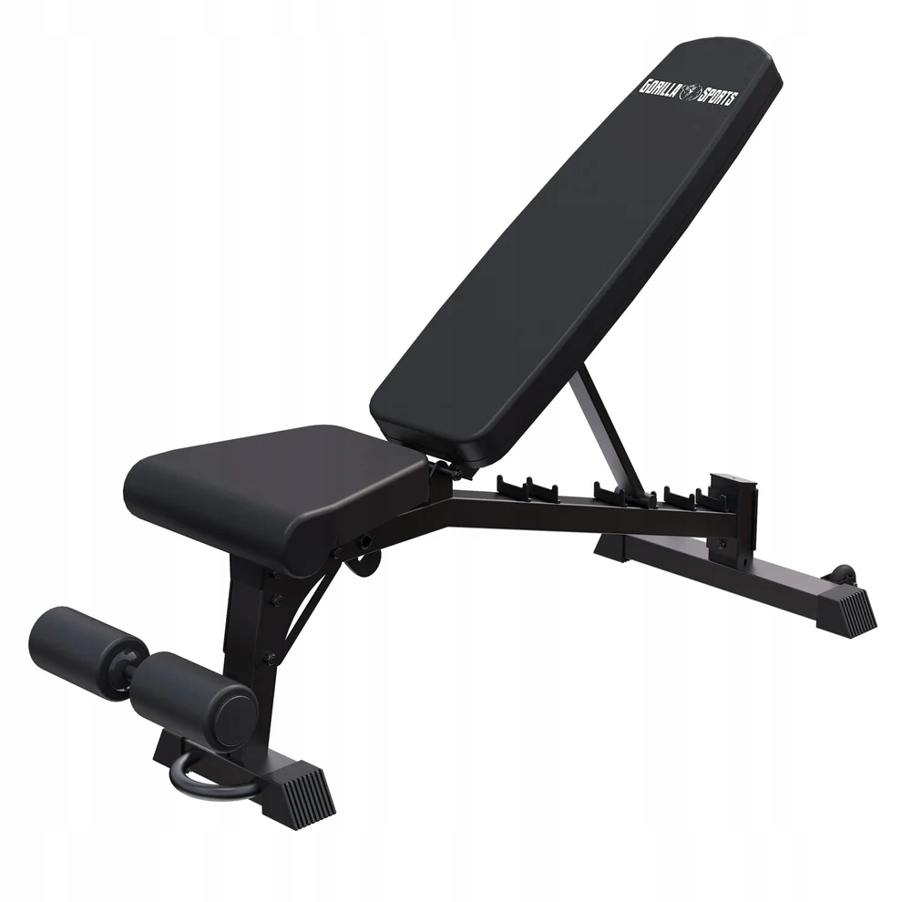 Profesjonalna ławka z ujemnym skosem Gorilla Sports Advanced GS-101330