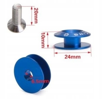 ZAPINKI QUICK RELEASE ADDCO NEO CHROME OPALIZUJĄCE Producent części Addco