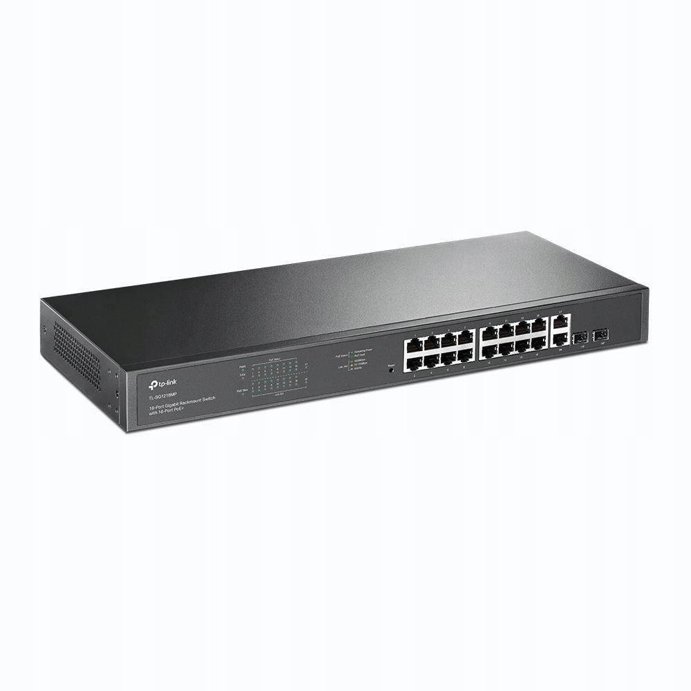 Prepínač Tp-link TL-SG1218MP