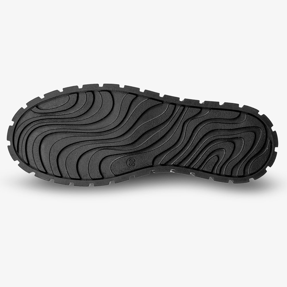 CREEPERSY NA PLATFORMIE SKÓRZANE Z OZDOBĄ WSUWANE Zapięcie wsuwane