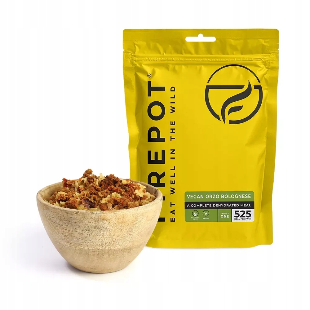 Firepot liofilizowane Wegańskie Orzo z sosem Bolognese 135g liofilizat
