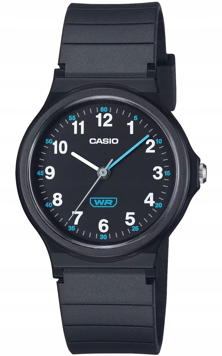 Černé dětské hodinky na řemínku Casio LQ-24B -1BEF Gwar. Zibi Box