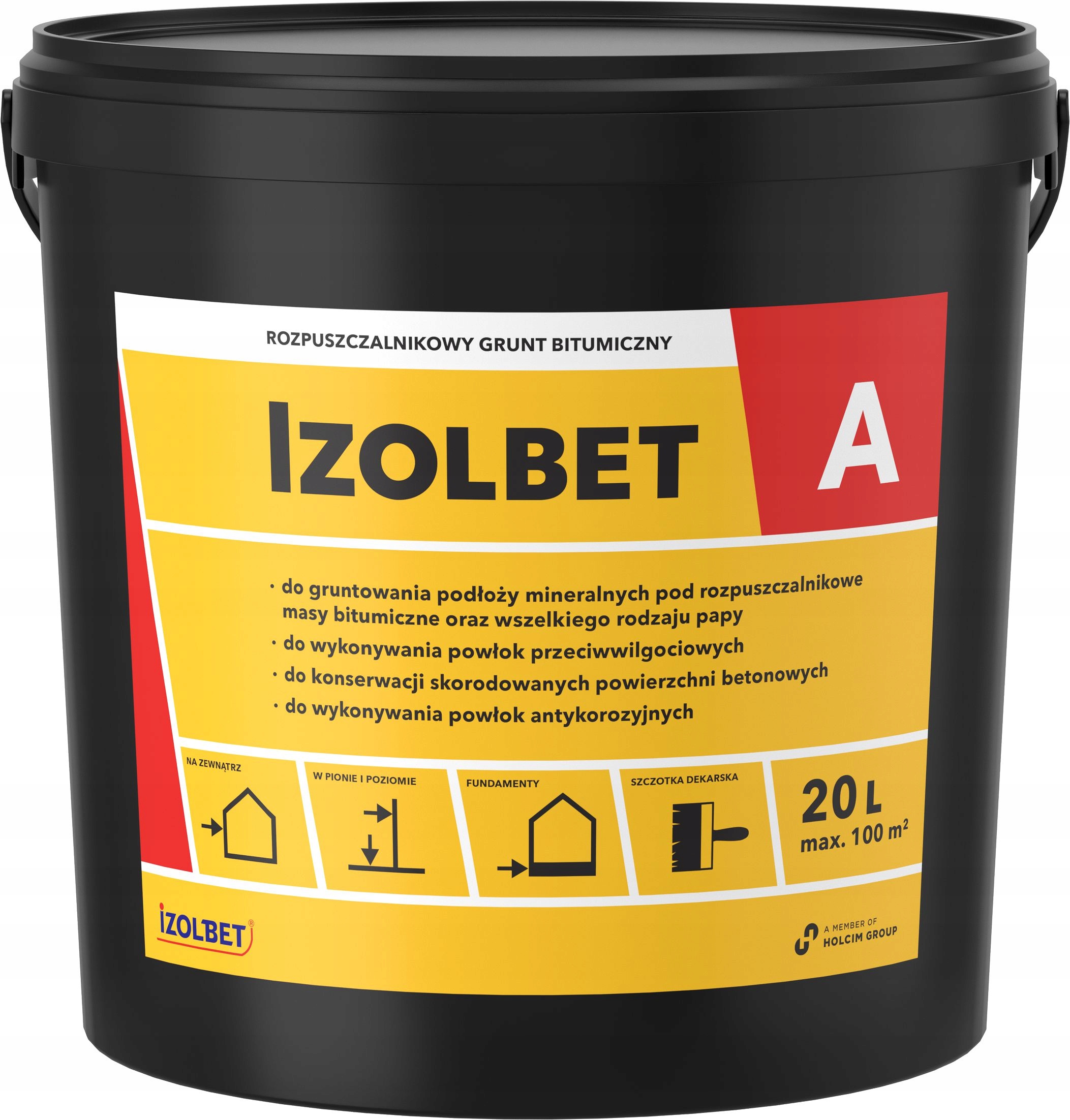 IZOLBET-A 20L-roztwór gruntujący
