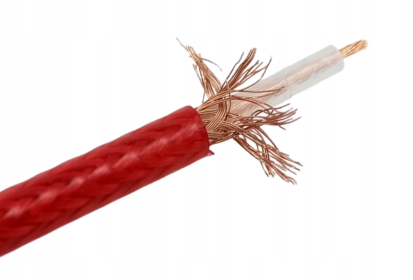 RG-58 Красный SATEC премиум кабель RG58 коаксиальный кабель 50 Ом для антенн