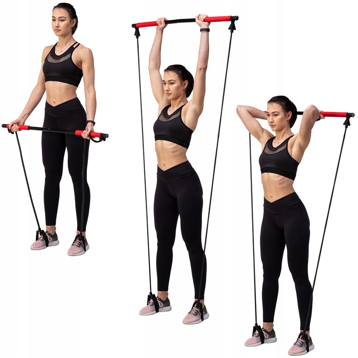 

Ekspander + Drążek do Ćwiczeń Pilates Hms