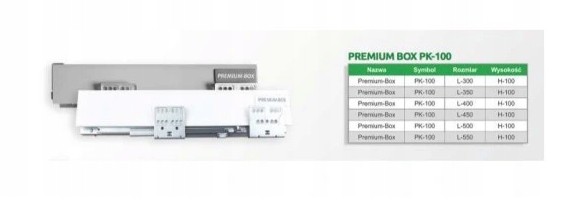 

Szuflada Atm Premium Box Niska L-500 Cichy Domyk