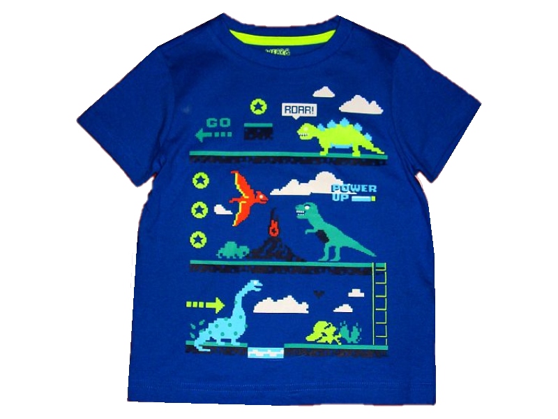 

Nowa F&f bluzeczka Dinozaury niebieska 110