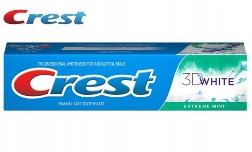 Paski wybielające BRIGHT WHITE NEW 28 szt + Crest Pojemność 2.5 ml