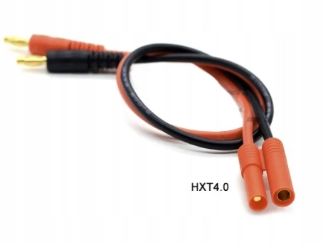 Gold 4mm z osłoną na Gold 4mm do ładowarki