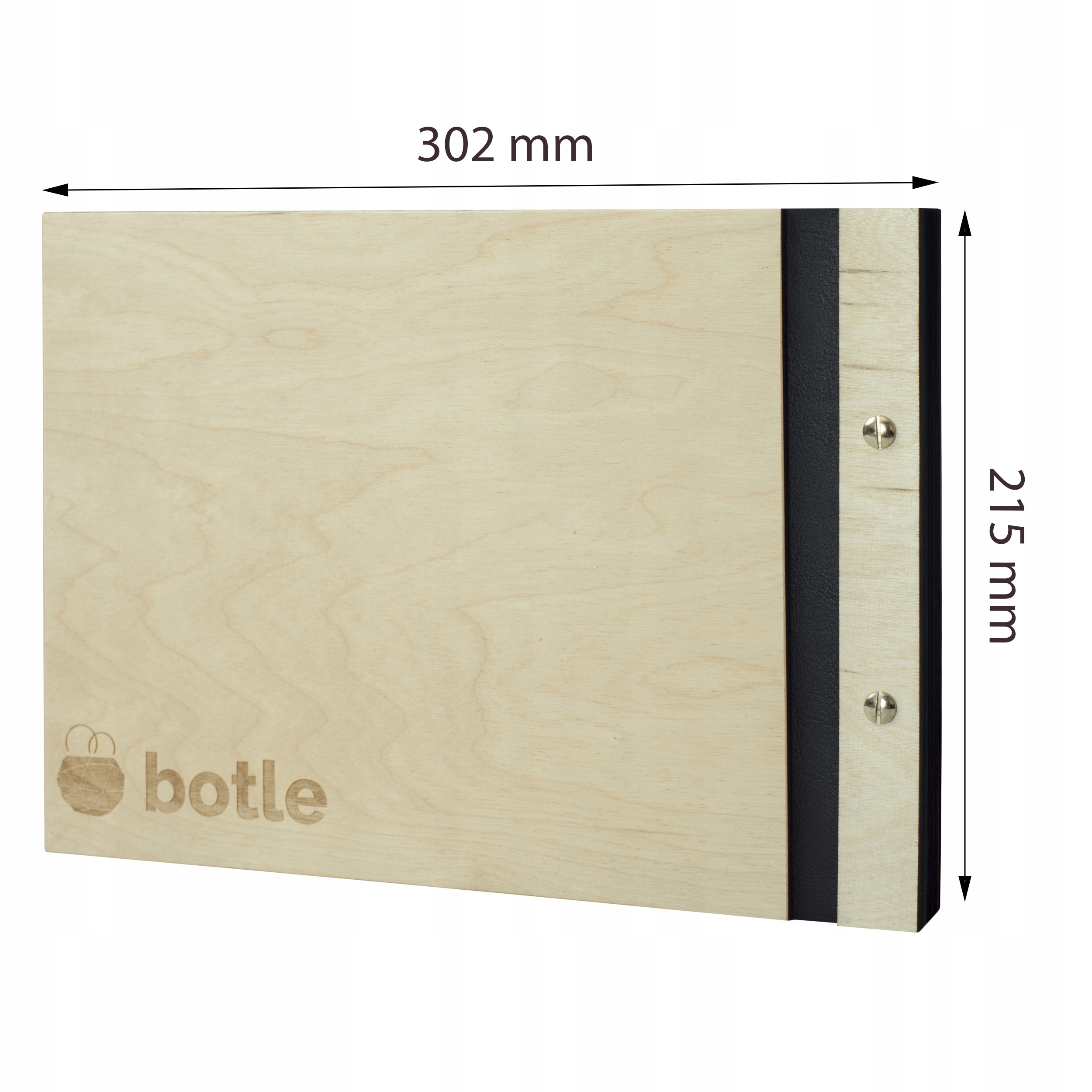 Fotoalbum přírodní dřevo 60 stran