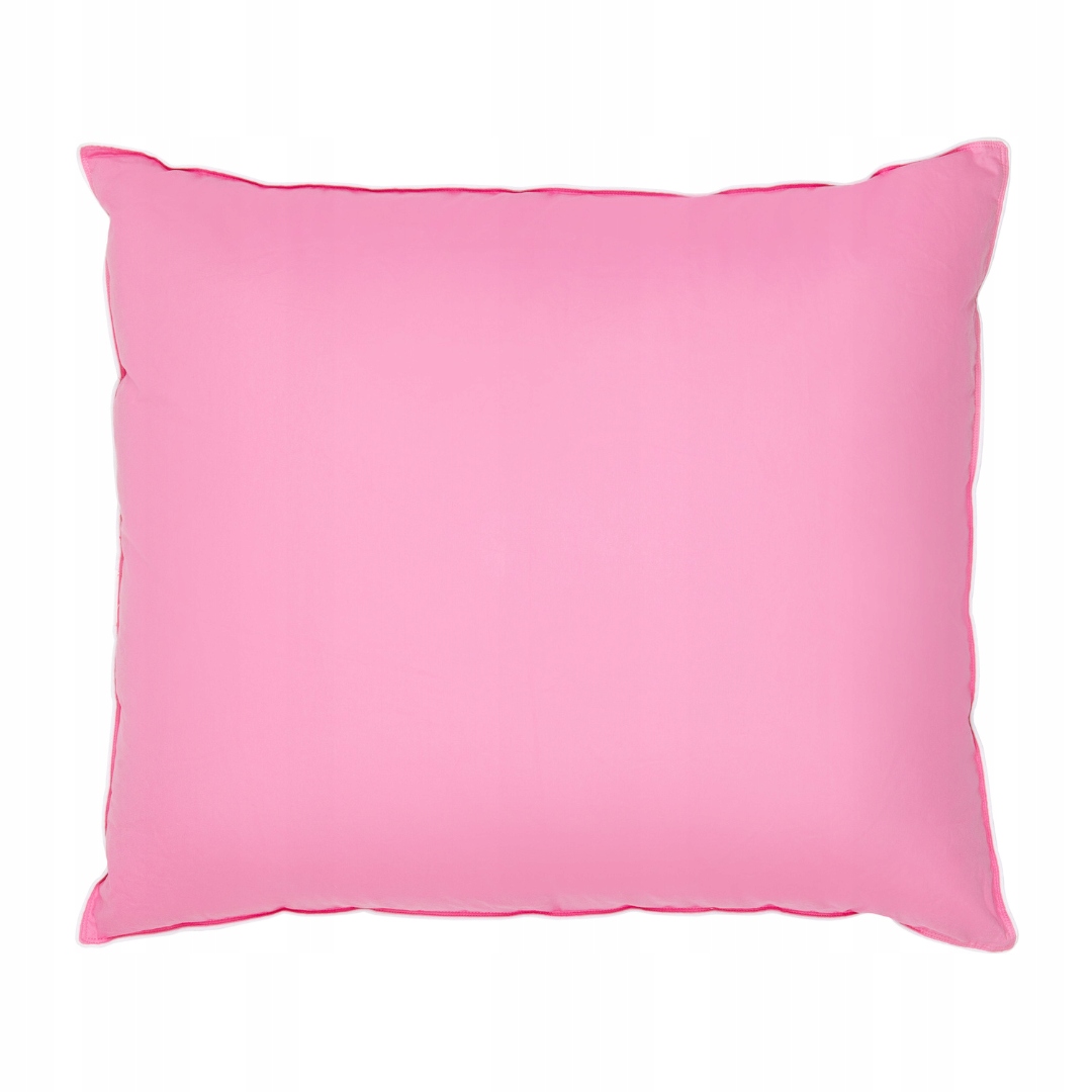 Polštář na spaní z peří Premium, 70 x 80 cm, růžový 70 % péřový, do ložnice