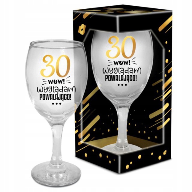 

Kieliszek S. Look 30 Lat Wow! Wyglądam Powalająco!