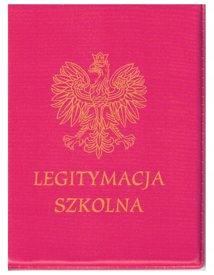 Okładka pokrowiec na legitymację Różowe etui