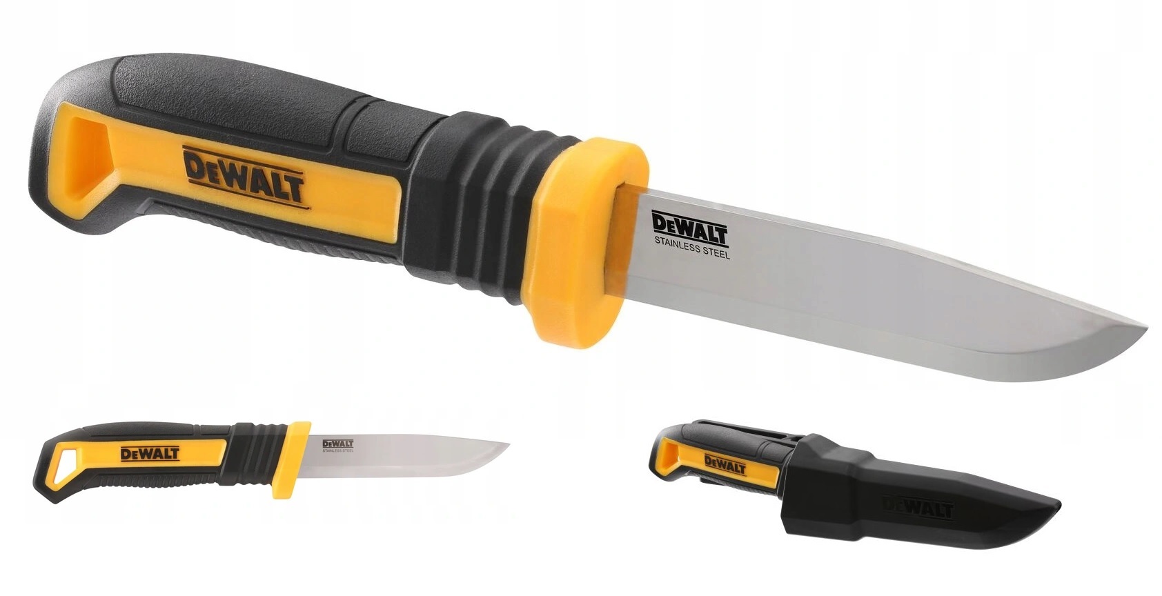 

DeWALT Nóż Z Ostrzem Stałym 90mm Kabura 10354