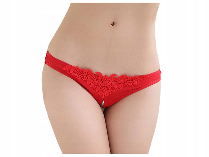 

Czerwone Stringi z Dziurką Perły Noc Poślubna Hit