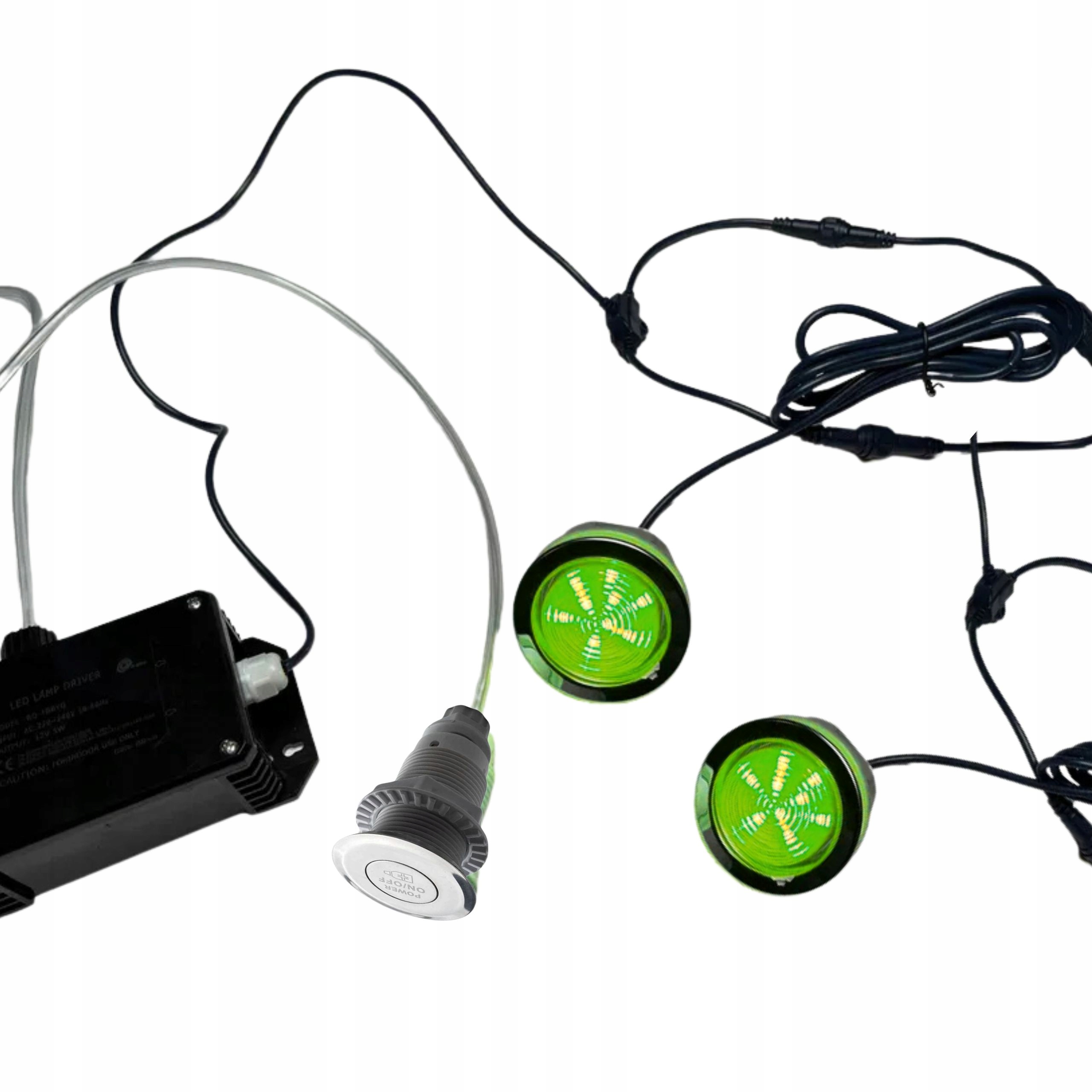 Podmorské Lampy Sada Dvoch Led Bodov Rgb – 7 Farieb