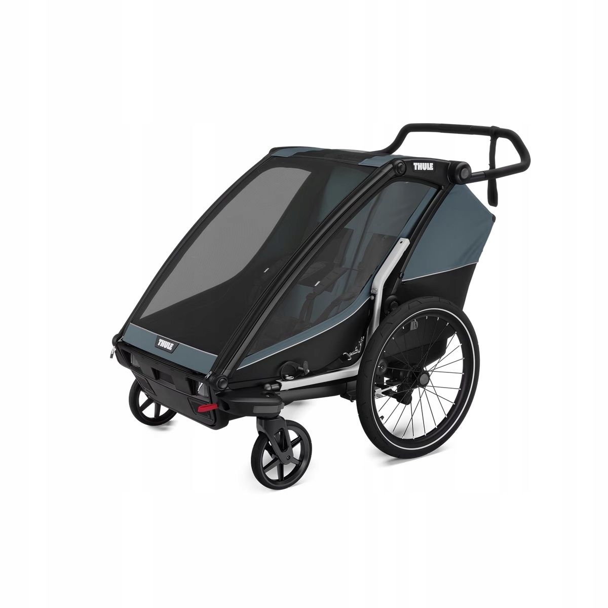 Przyczepka rowerowa dla dzieci Thule Chariot Cab Dark Slate