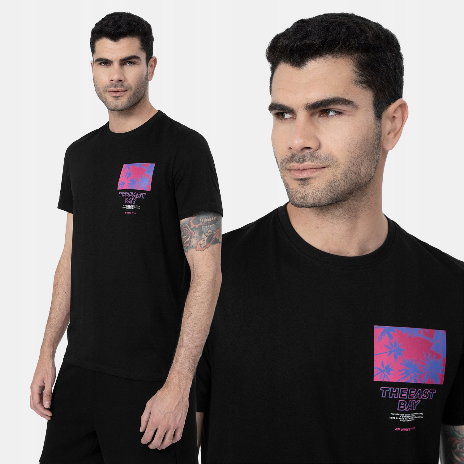 

Koszulka Męska 4F T-shirt Bawełna Sport SS23M362