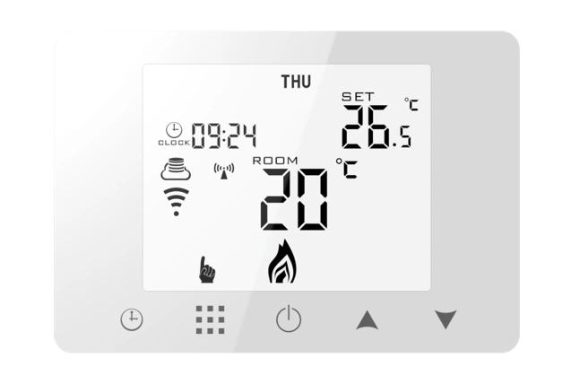 Bot WiFi pokojový bezdrátový termostat Tuya RT9 16A bílá