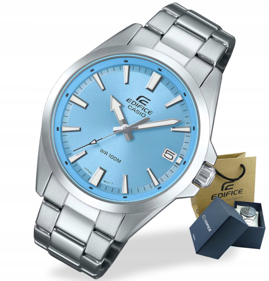 Klasické pánské hodinky na náramku Casio Edifice EFV-100D Gravírování 0 zł