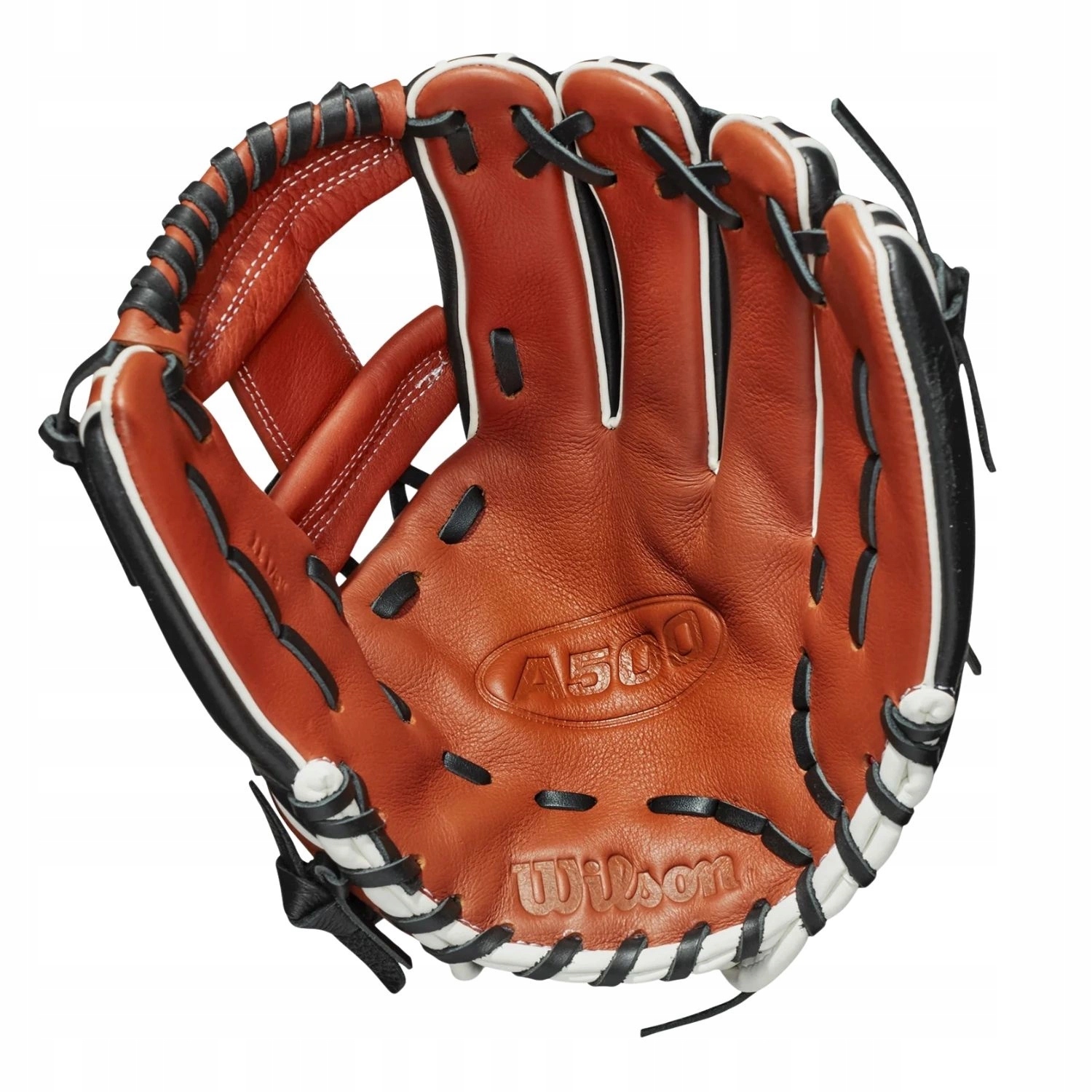 Wilson A500 11.5" – baseballová rukavice pro mladší hráče, kožená