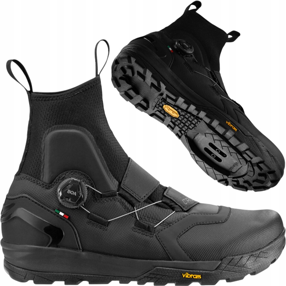 Zimní boty Mtb Gravel Spd Crono CW1E-22 Boa Teplé prodyšné Primaloft
