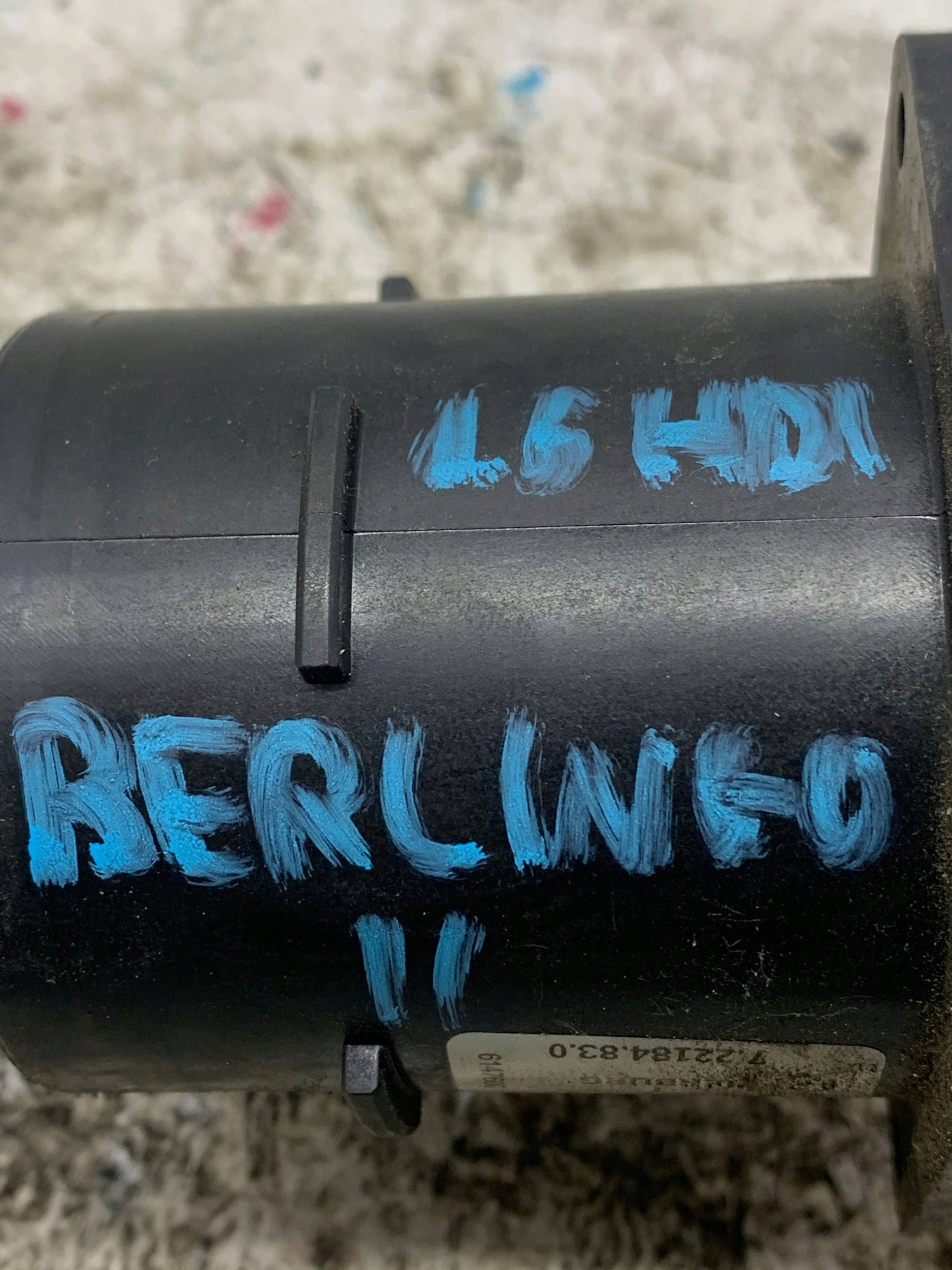 flow meter 7.22184.83.0 CITROEN BERLINGO II (2008-2018) 1.6 EHDI