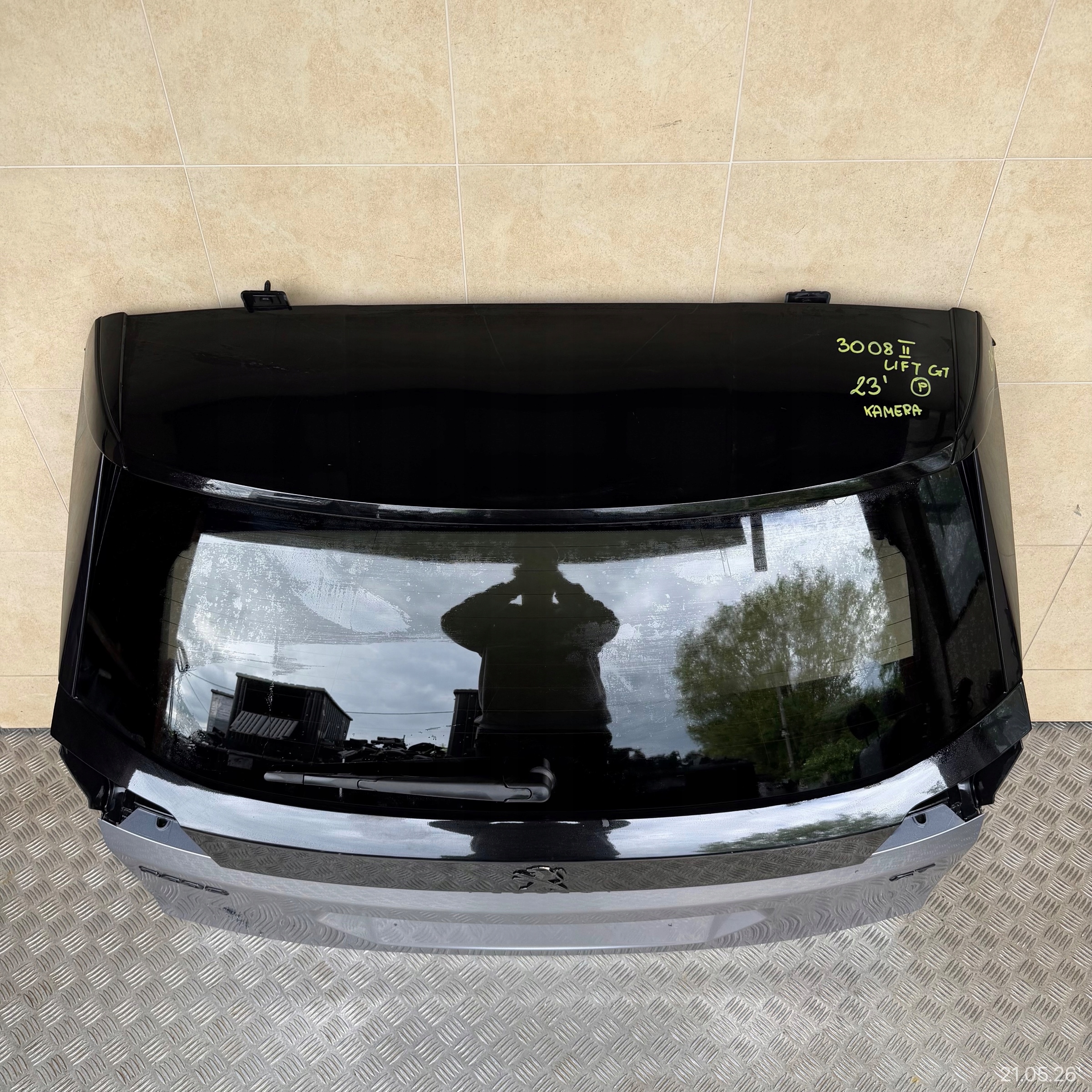boot doors complete PEUGEOT 3008 II LIFT 2023 ROK GT KAMERA
