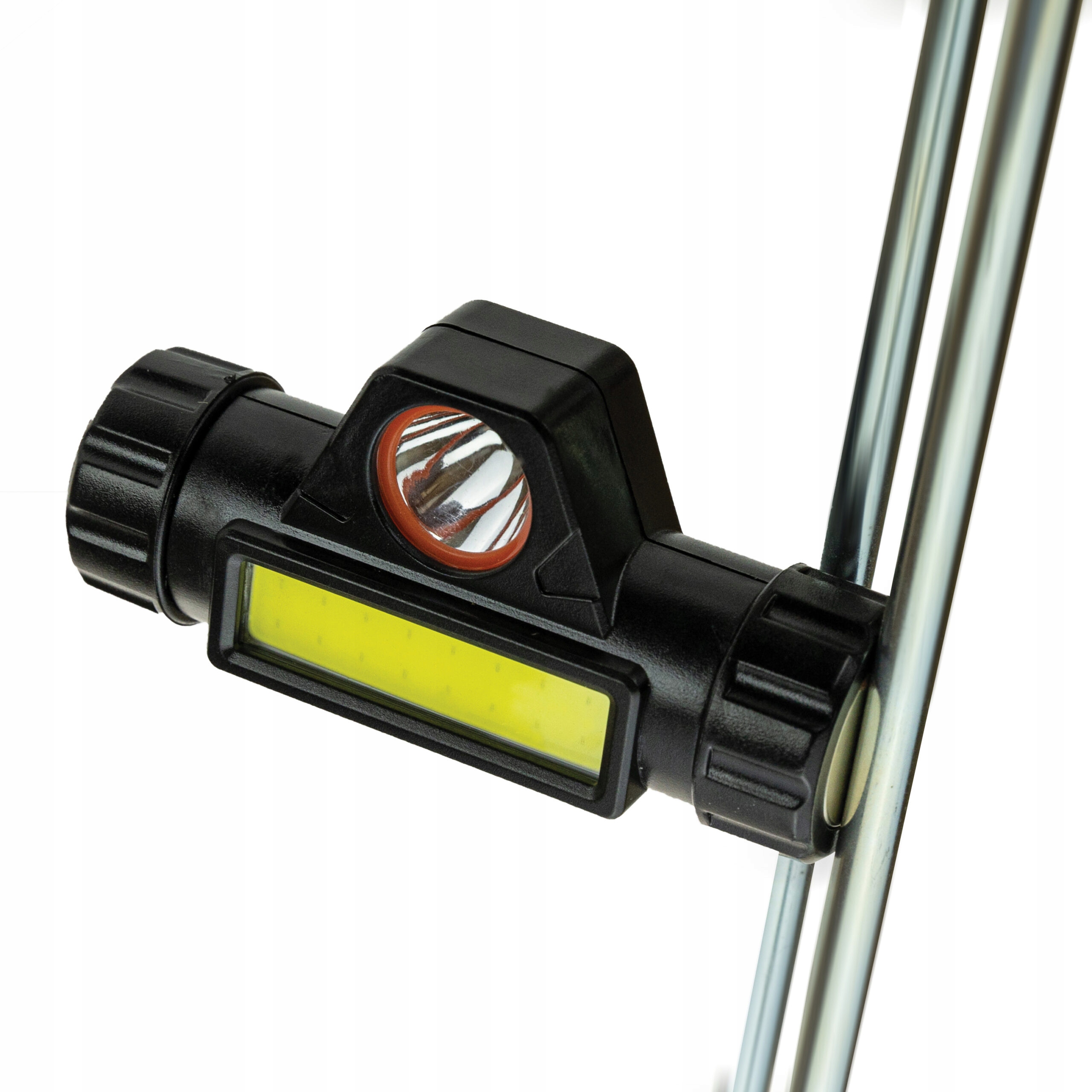 Latarka czołowa czołówka na USB z magnesem LED COB Model czołówka