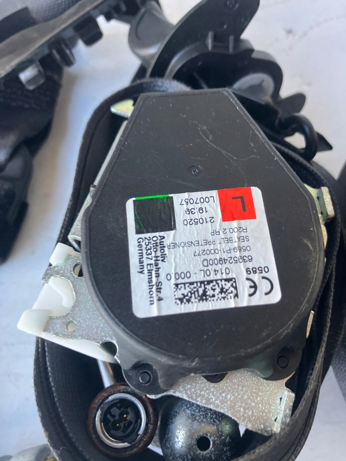 Gurten Sicherheits Spanner vorne RENAULT CLIO V