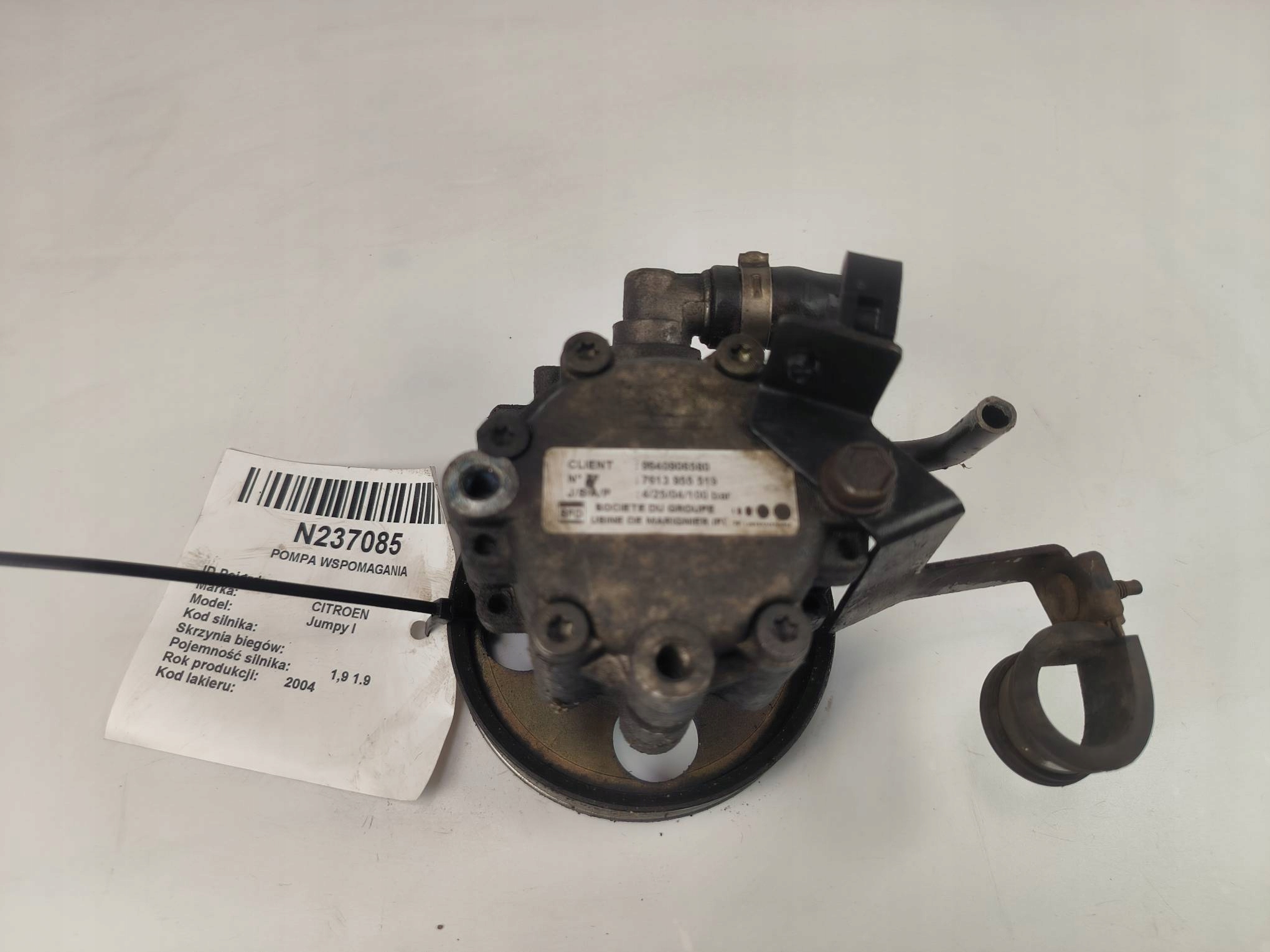 Pompa servosterzo 9640906580 CITROEN Jumpy e