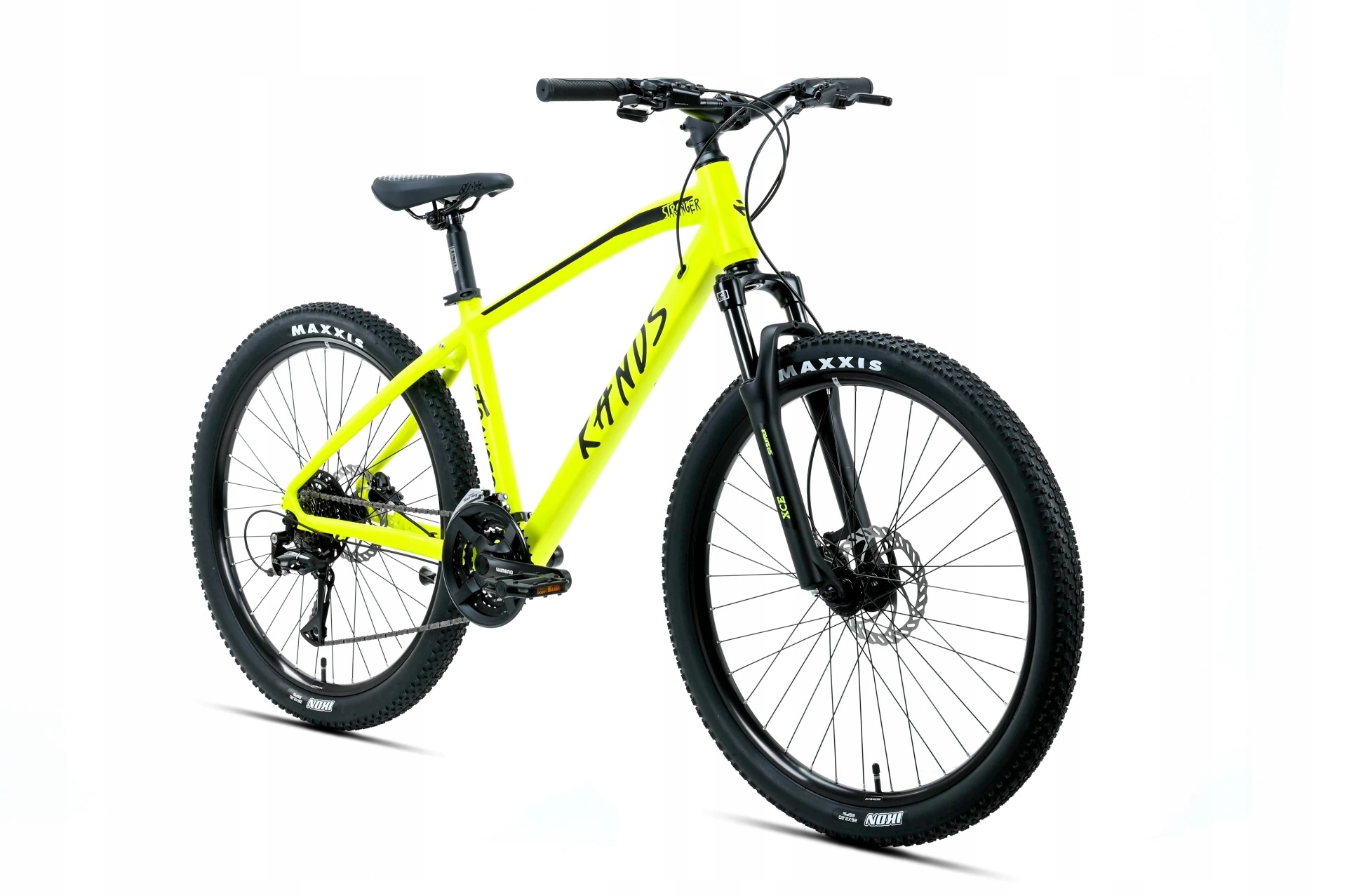 Rower Mtb 26 Kands Stranger 2xT Alu hydraulika Acera żółty mat R14 MY2026