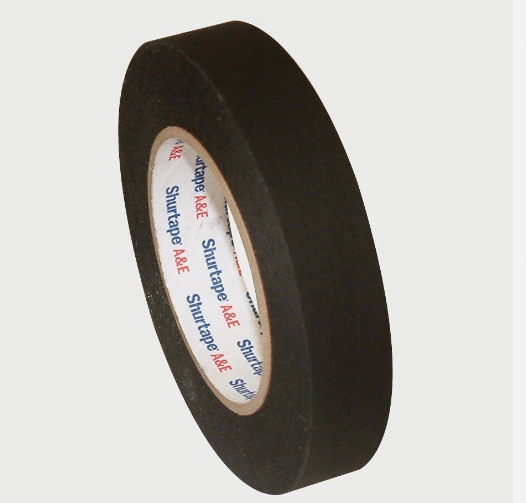 TAŚMA MATOWA TAŚMA MASKUJĄCA FOTOGRAFICZNA CZARNA H173