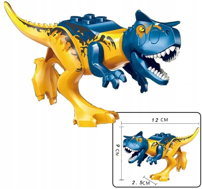 

Dinozaur Karnotaur 12CM Figurka Gratis Karta Lego