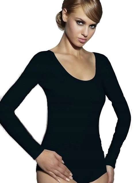 

Body Darex Białe Czarne Lusi 100% Długi Rękaw * XL