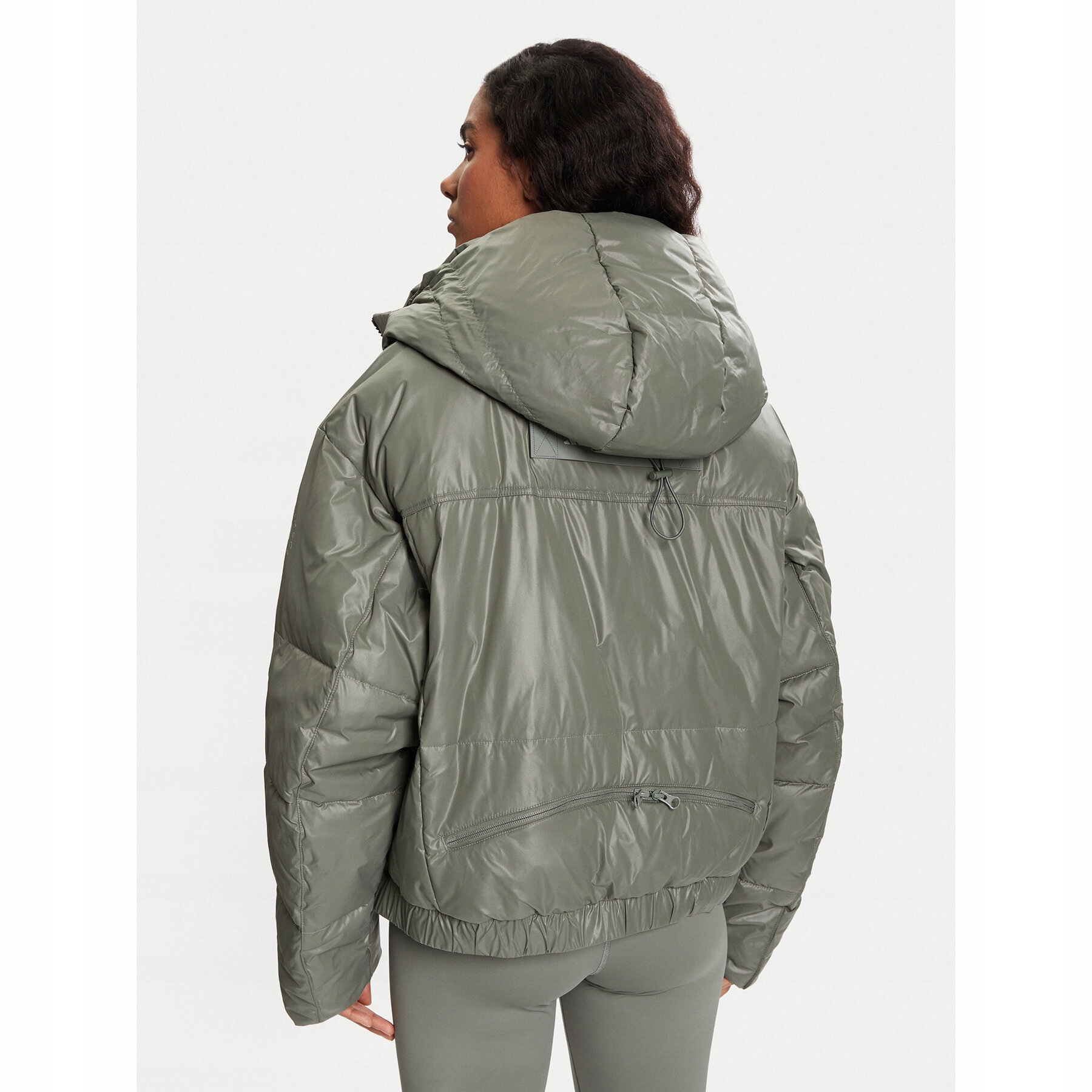 Adidas By Stella Mccartney Damskie Kurtka zimowa Zielony