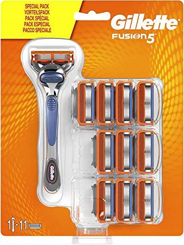 Gillette Fusion Manuální Holicí Strojek 11 Náhradních Hlavic