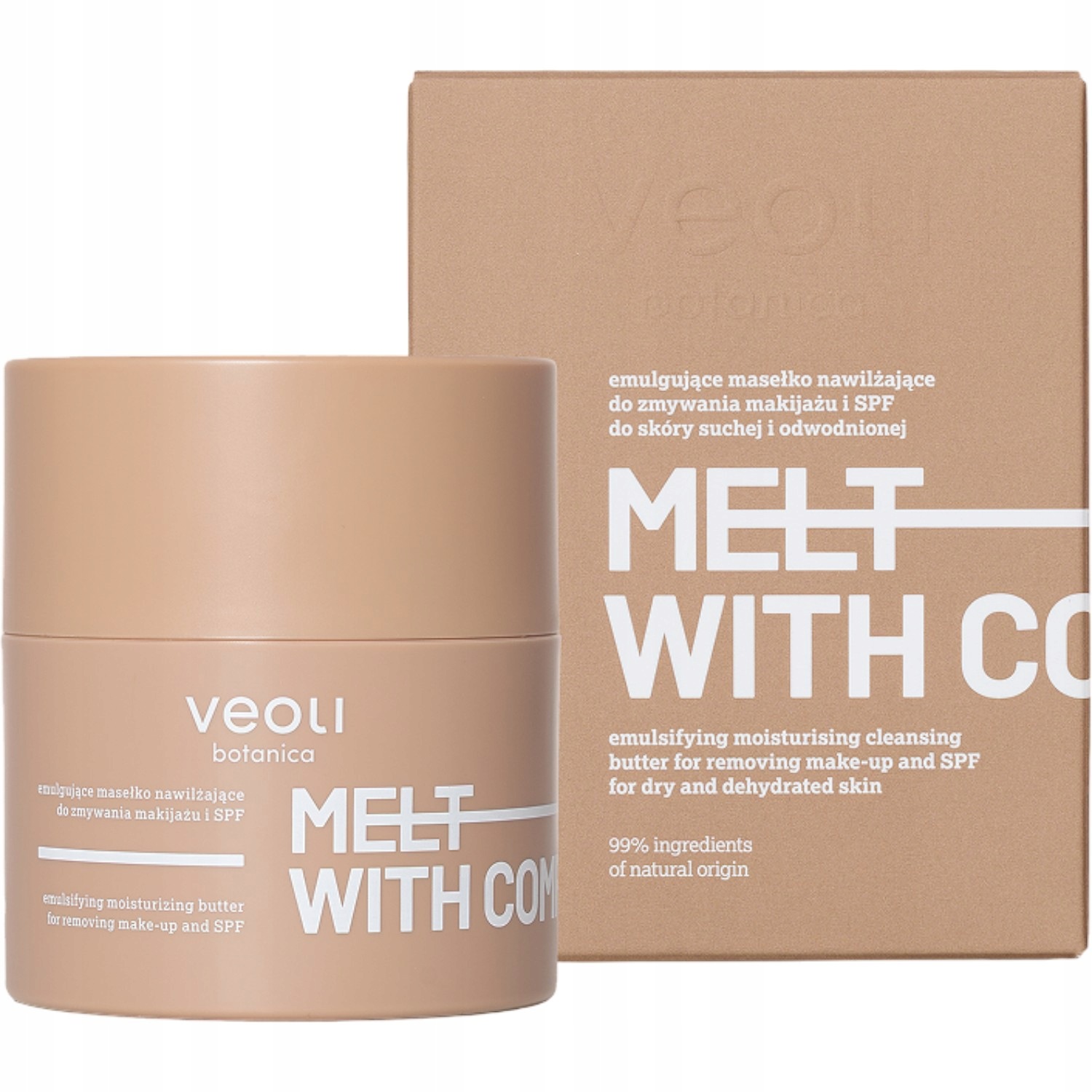 Veoli Botanica Melt With Comfort Emulgujace masełko nawilżające do