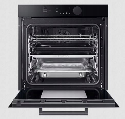 Piekarnik Samsung NV75T8979RK Dual Cook Sterowanie panel dotykowy pokrętła