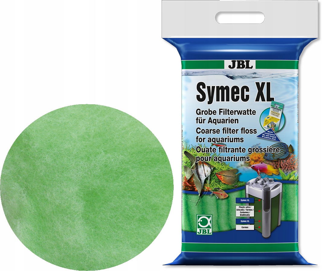 

Jbl Symec XL 250g Włóknina, Wata Filtracyjna