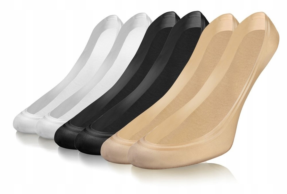 

Sesto Senso Damskie baleriny silikonowe 3pak 35-38